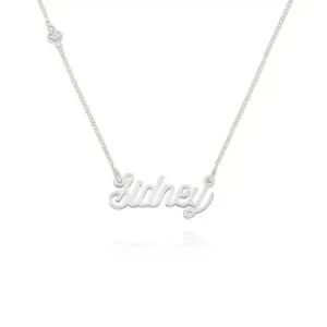 Elegance Custom Name Pendant in 14K Gold
