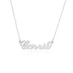 Flair Custom Name Pendant Necklace in 14K Gold