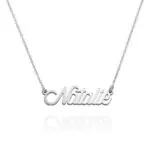 Customize Glamour Name Pendant in 14K Gold