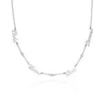 Majesty Custom Name Pendant Necklace in 14K Gold