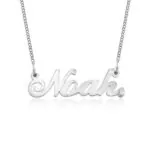 Personalized Name Pendant Necklace in 14K Gold