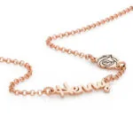 Personalized Stylish Name Pendant Necklace in 14K Gold